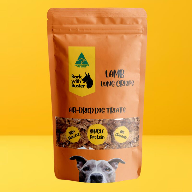 Lamb Lung Crisp Dog Treats - Image 2