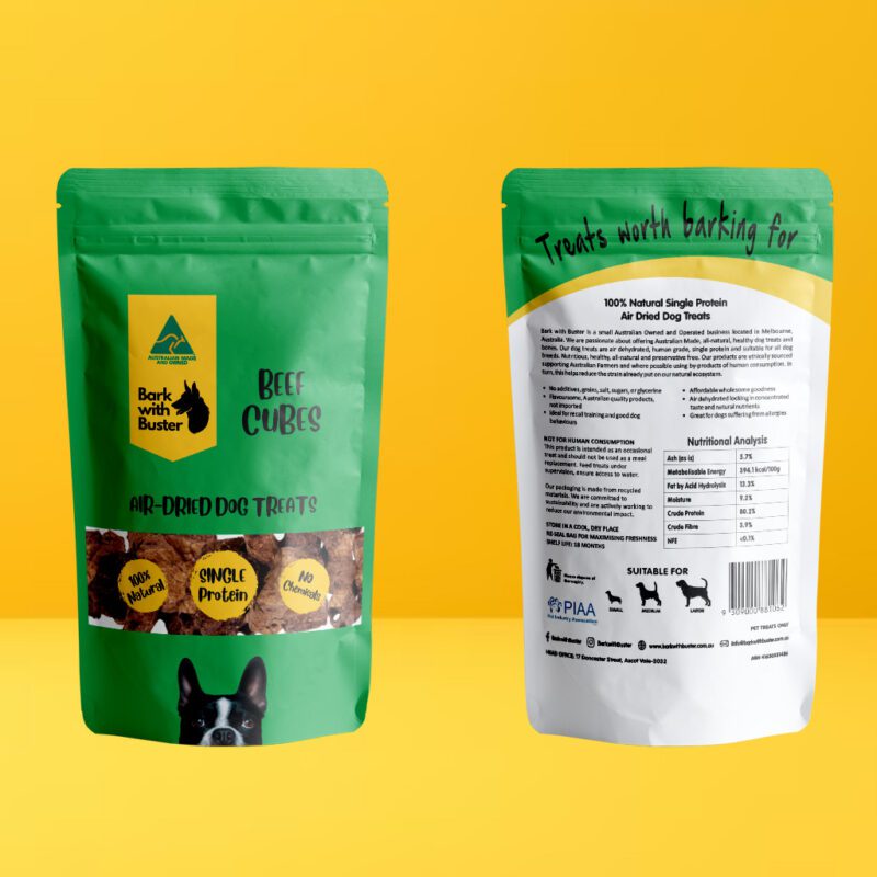 Beef Lung Cube Dog Treats - Image 4